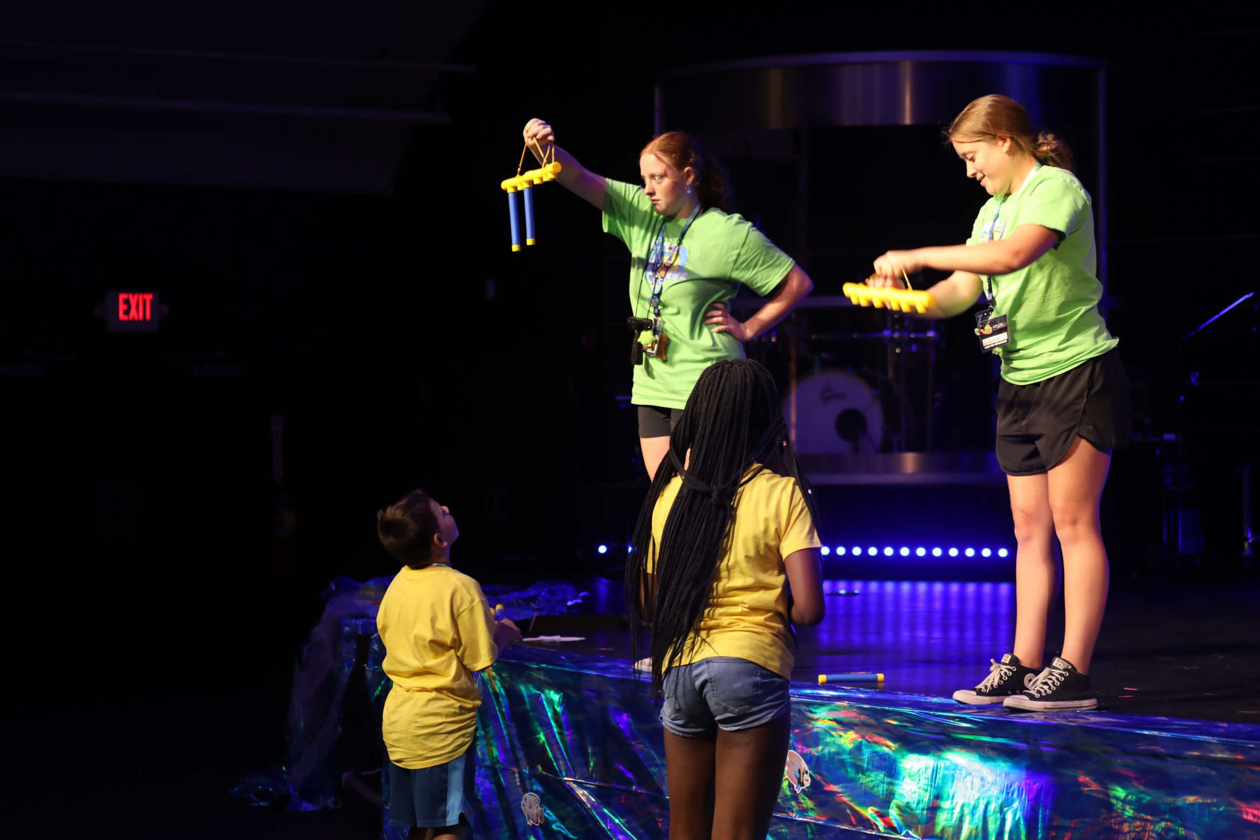 fuse kids camp volunteers and games