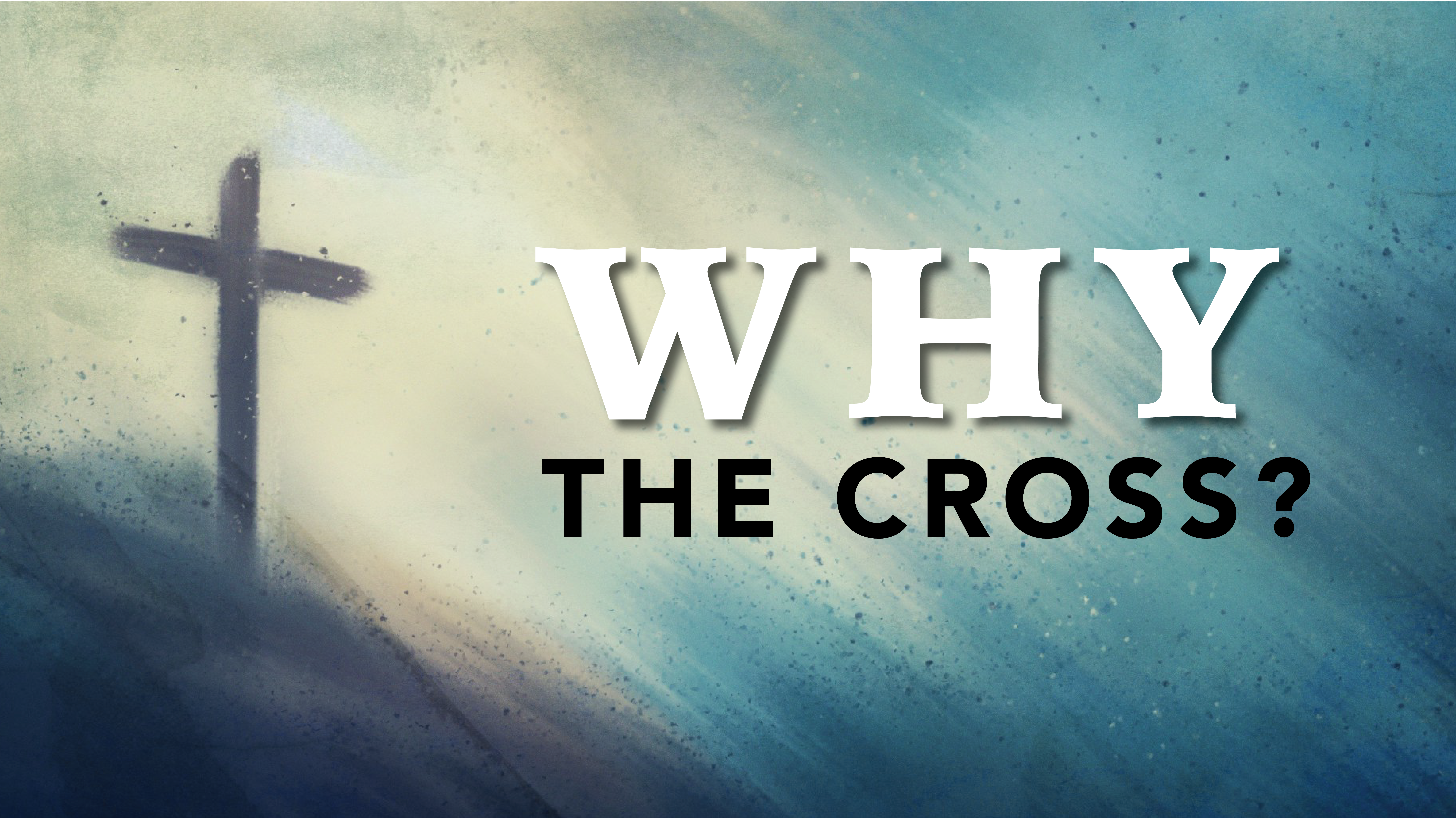 why the cross good friday service banner