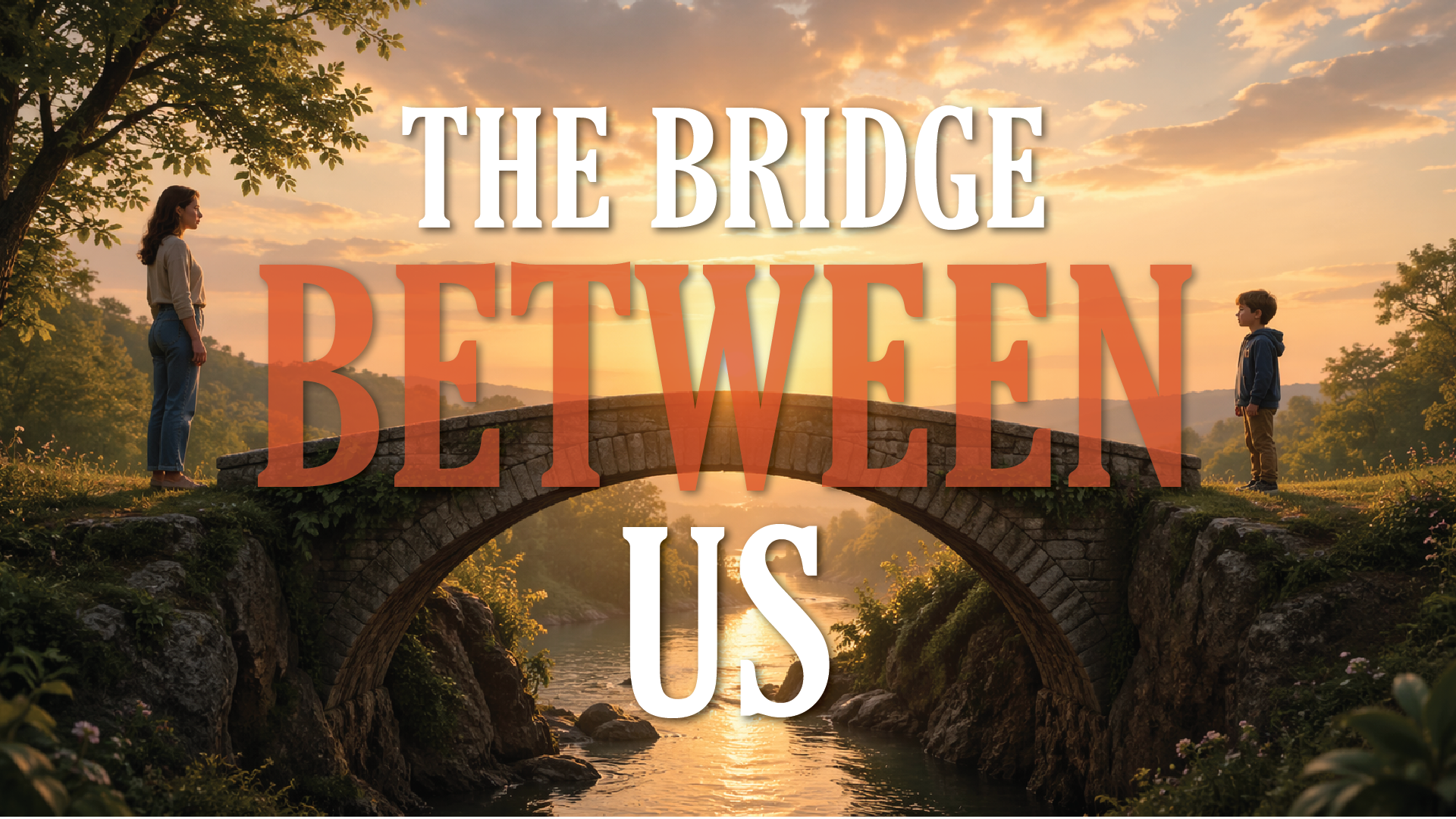 the bridge between us mothers day graphic