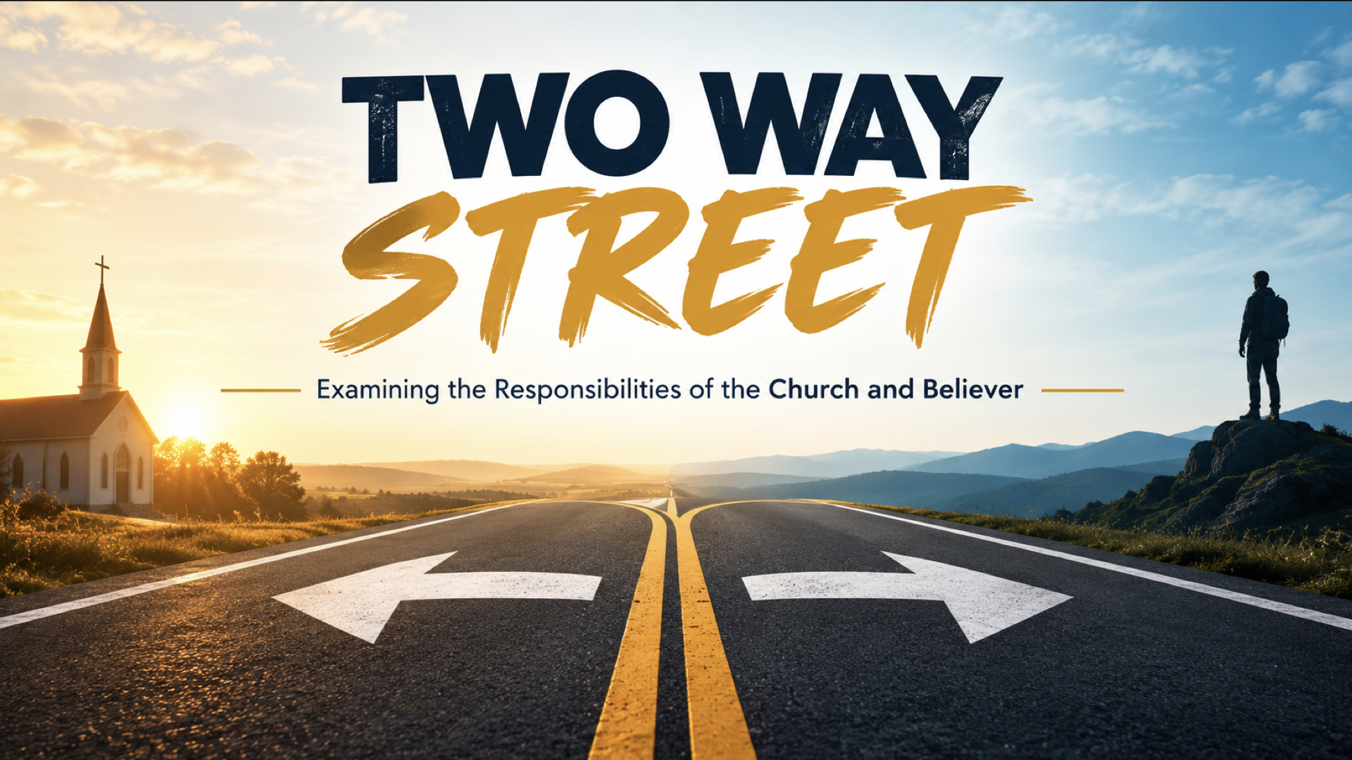 two way street banner
